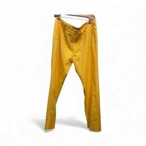 Zara Women's Yellow Chinos